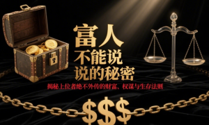 富人不能说的秘密：揭秘上位者绝不外传的财富、权谋与生存法则