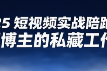 2025短视频实战陪跑营 千万博主的私藏工作流+视频高级感飞升10倍的黑科技