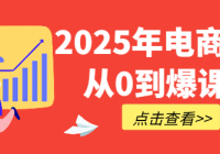 2025年电商爆款从0到爆课程