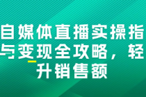 汽车自媒体直播实操指南：运营与变现全攻略，轻松提升...