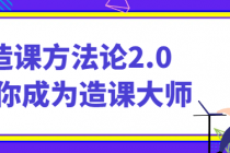 造课方法论2.0 让你成为造课大师