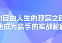 通向自由人生的现实之路 快速成为高手的实战秘籍