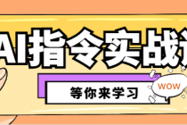 AI指令实战课 用好AI看这门课就够了