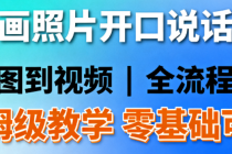 AI 绘画照片开口说话教程：从绘图到视频，保姆级教学零基础可学